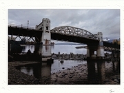 Burrard St Bridge & English Bay